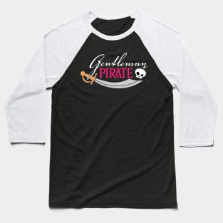 Gentleman Pirate Baseball T-Shirt